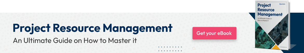 Banner displaying project resource management an ultimate guide on how to master it