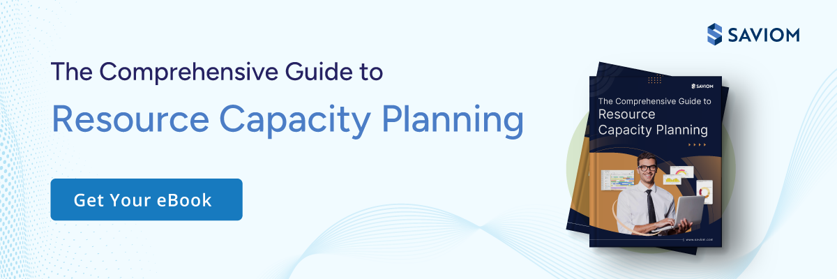 Banner promoting the comprehensive resource capacity planning eBook