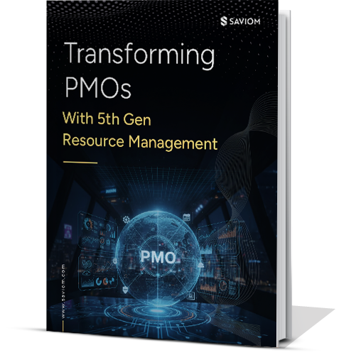 ebook on transforming PMOs with 5th gen resource management