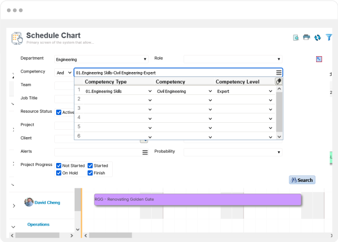 Maximize billable resource utilization to improve business profitability