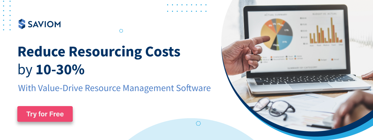 Reduce Resourcing Costs by 10-30% 